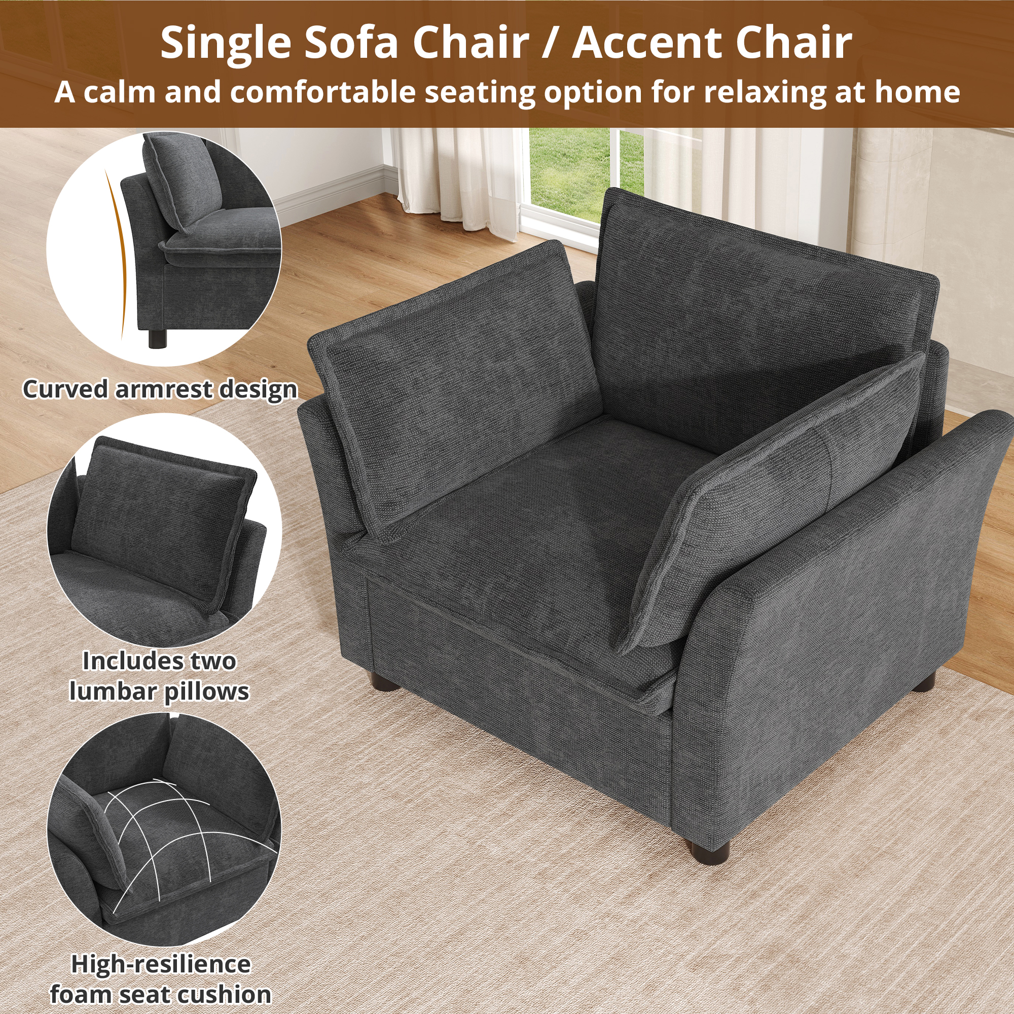 Un assise enveloppante et stable