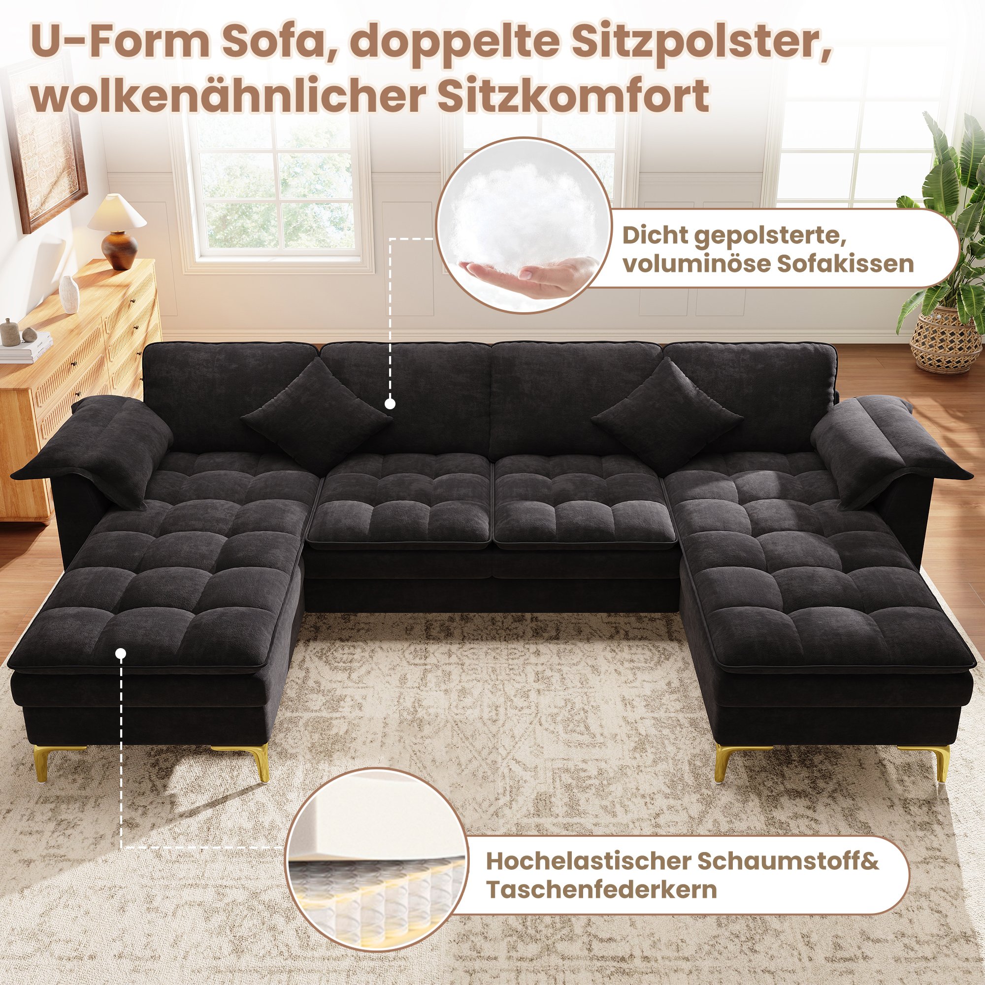 Confort Nuage à Double Couche