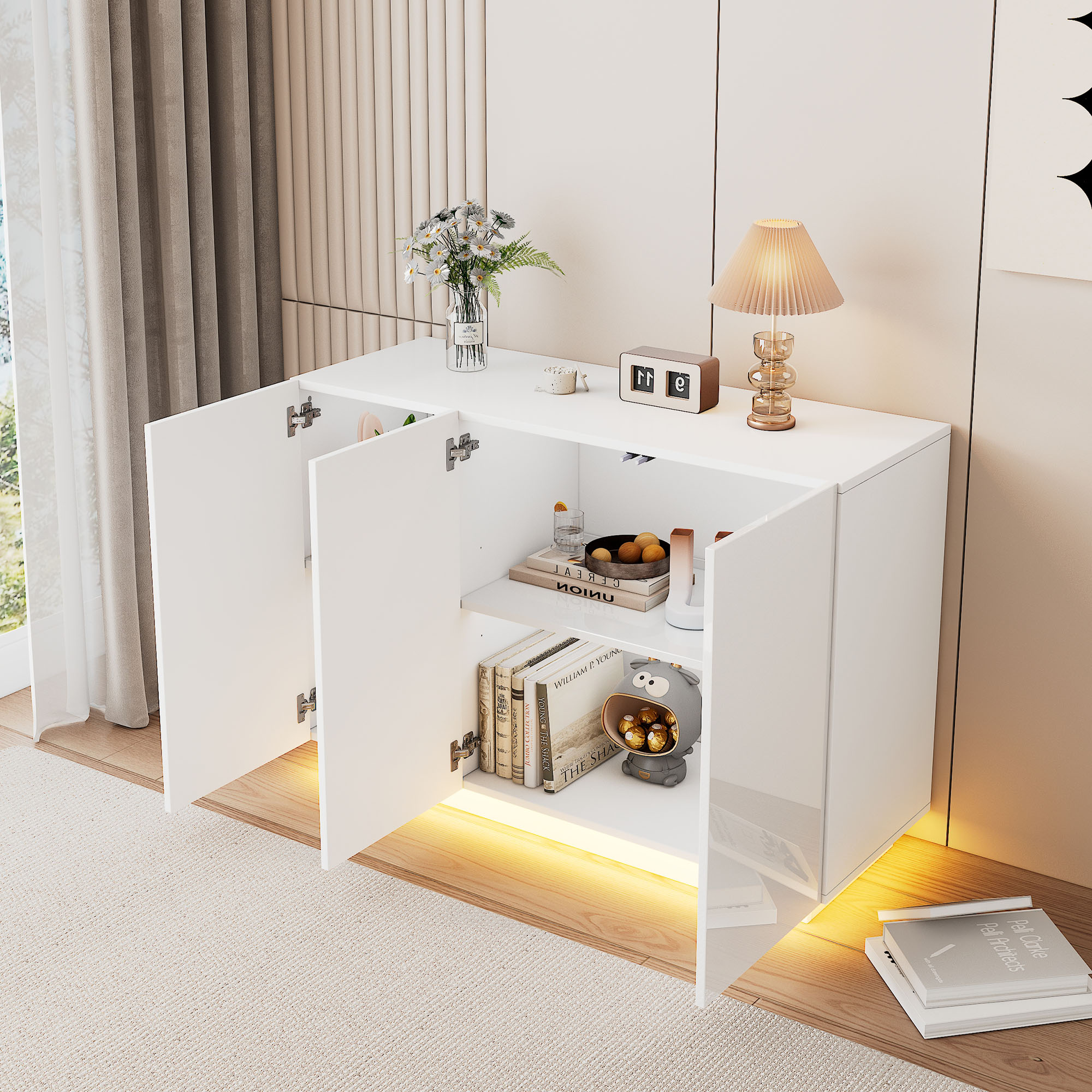 Rangement Spacieux et Flexible