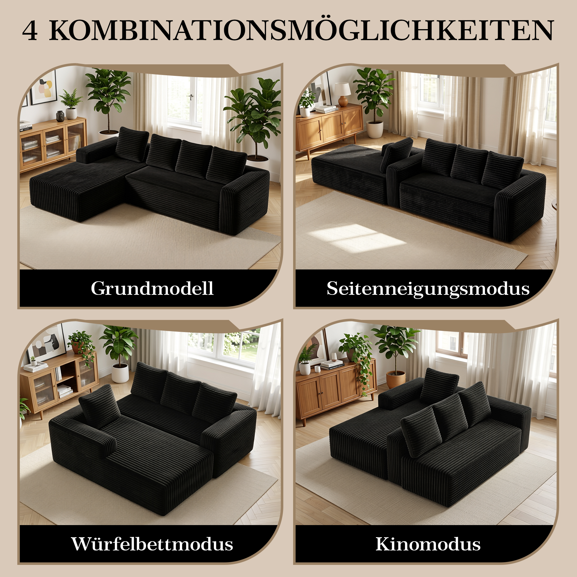 Modulable et personnalisable