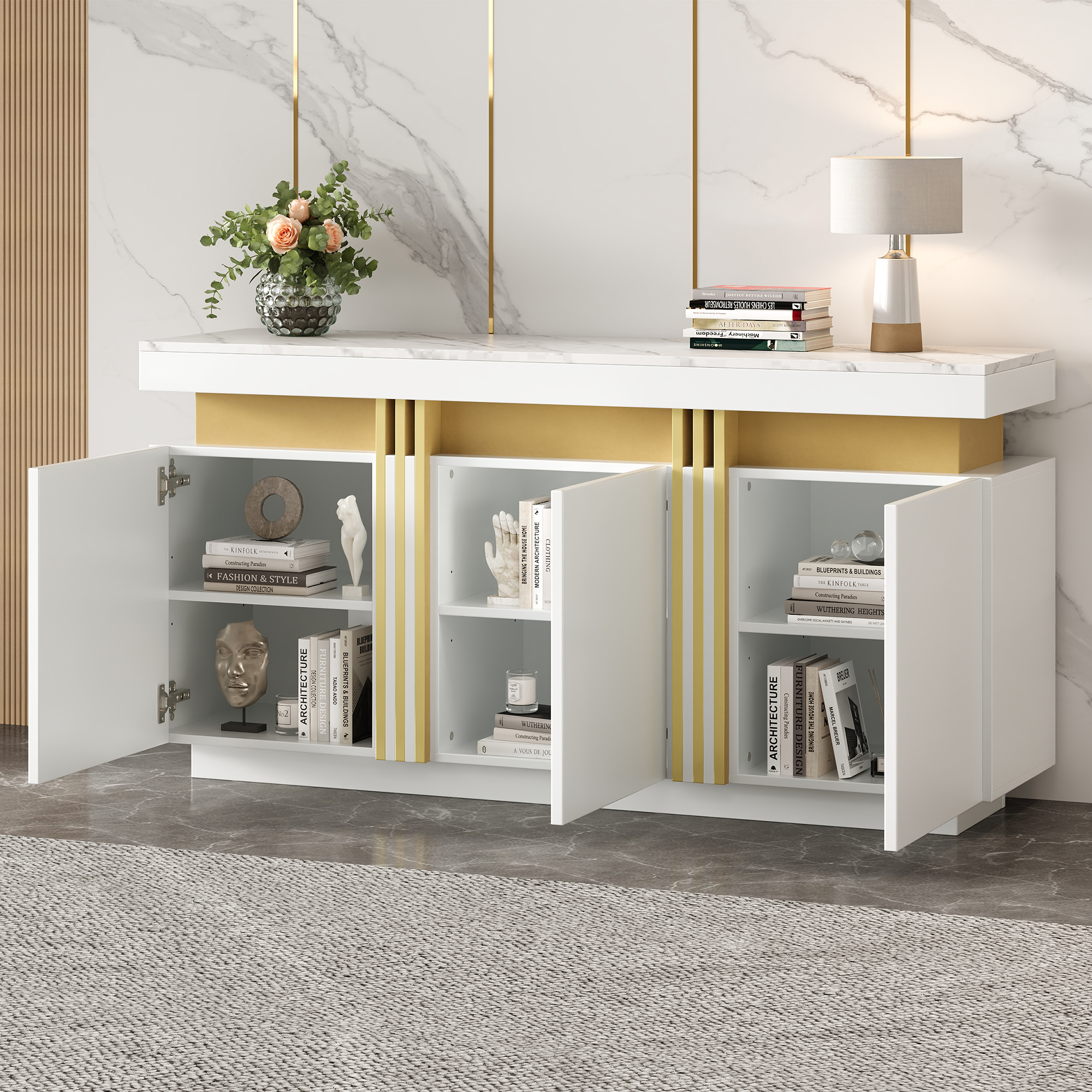 Rangement Spacieux et Flexible