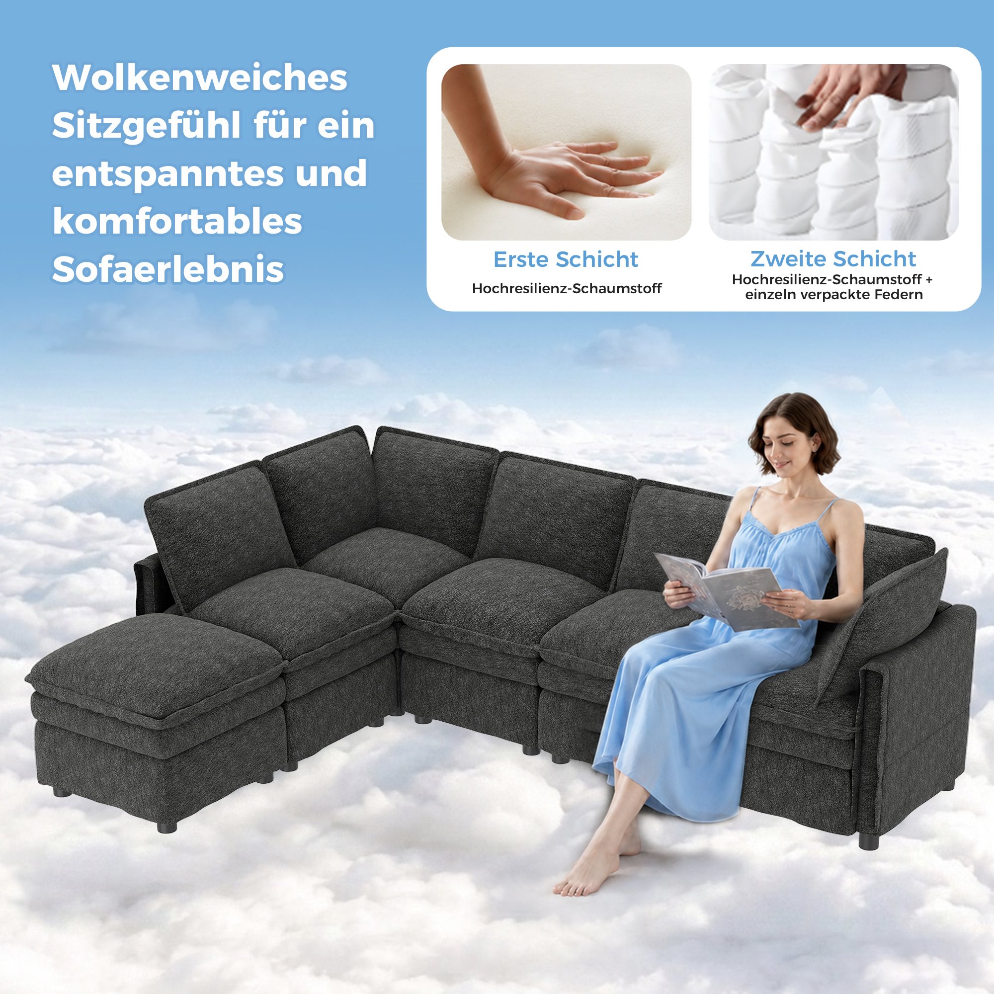 Confort Nuage Double Couche