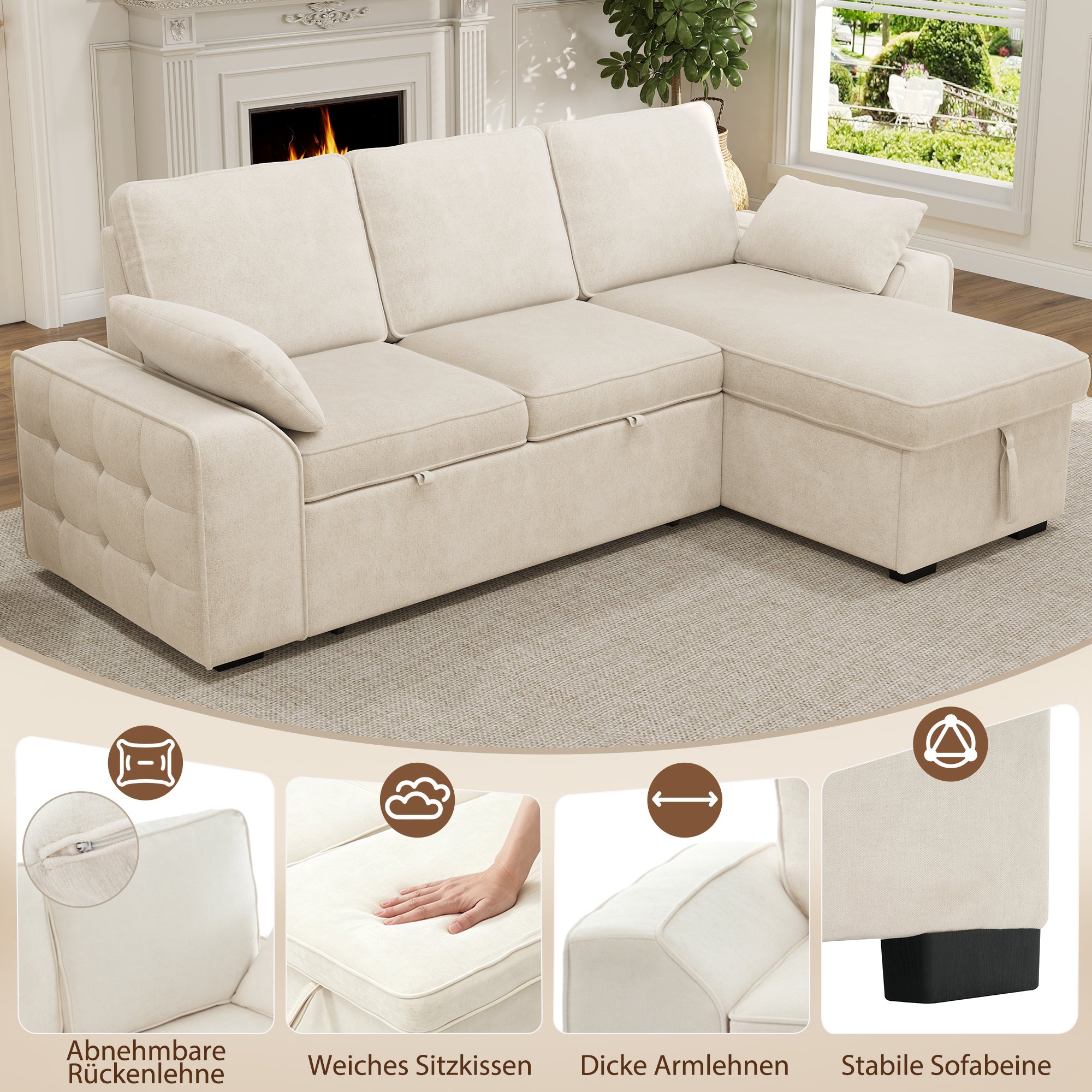 Tissu Chenille Premium