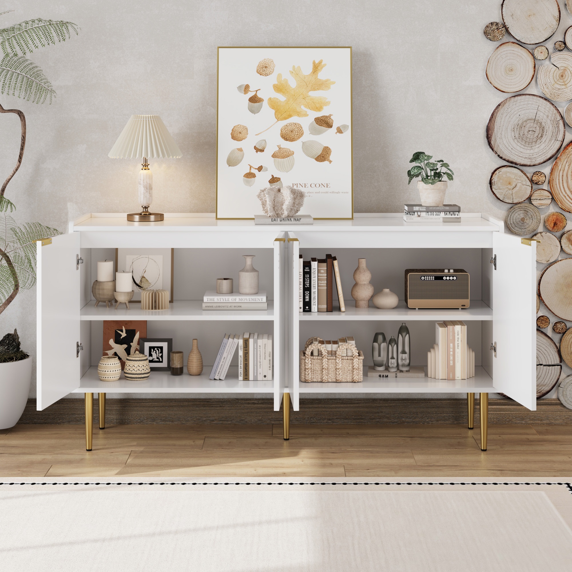 Rangements Spacieux et Flexibles