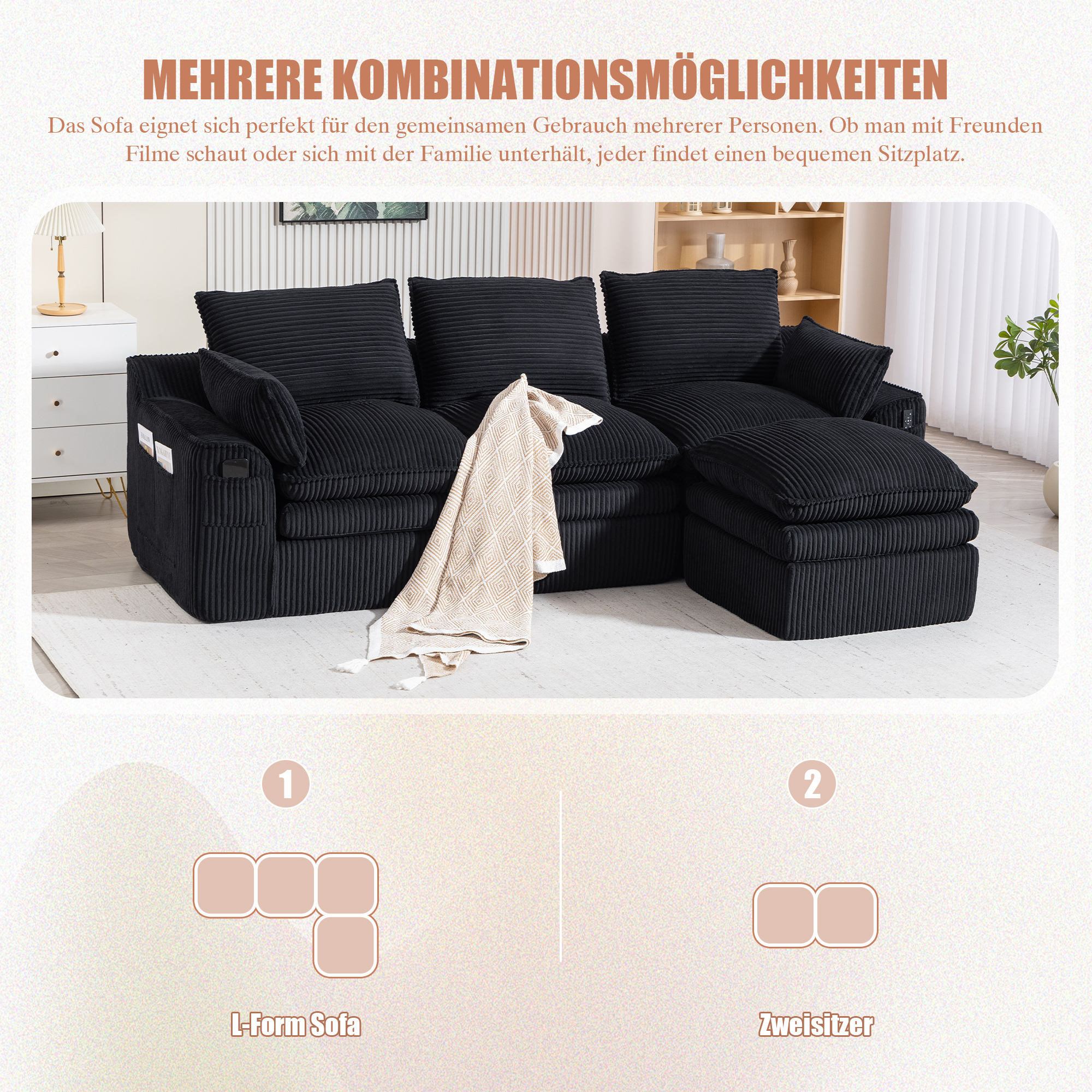 Livraison compacte et mise en place simple