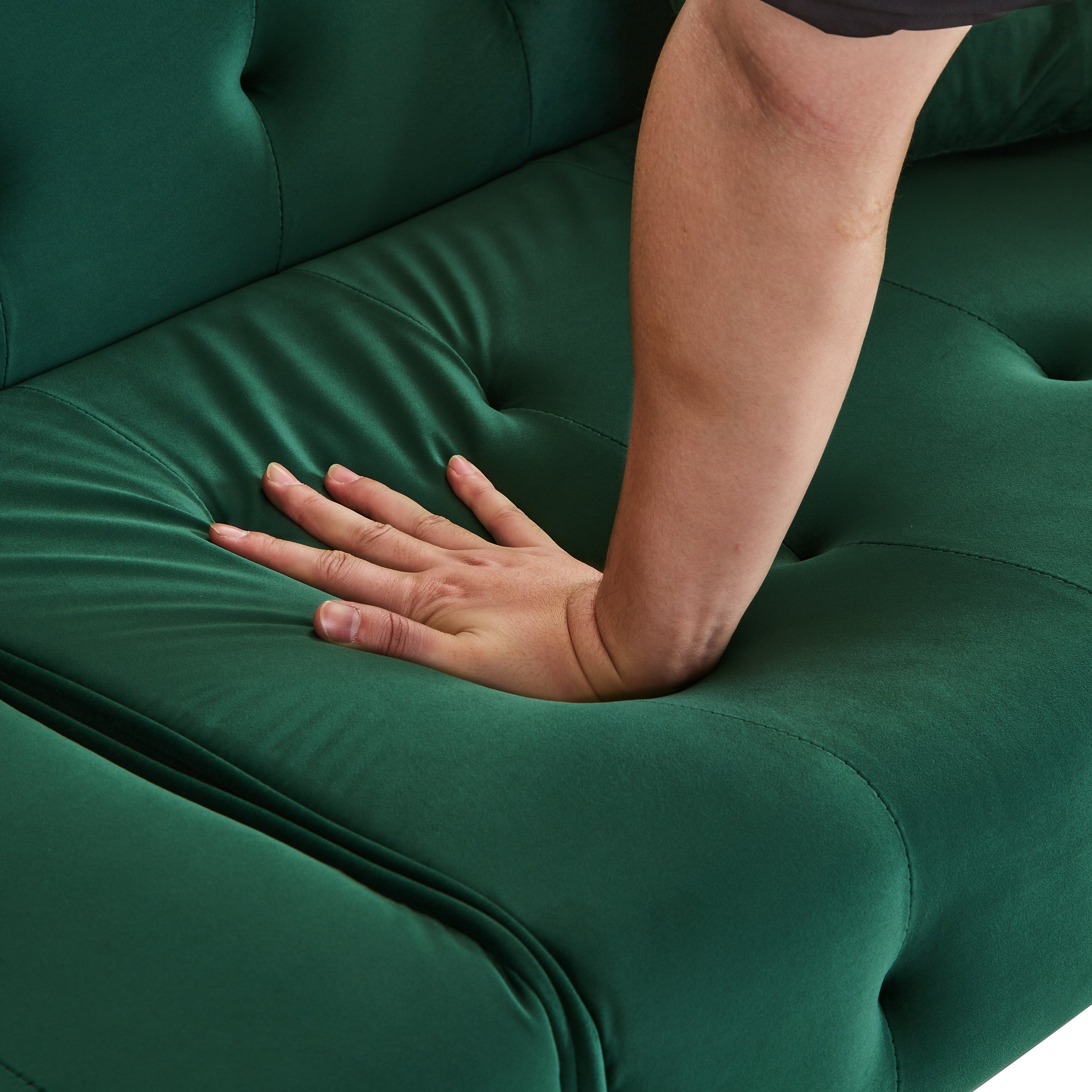 Matériaux Premium : Velours Doux et Mousse Haute Densité