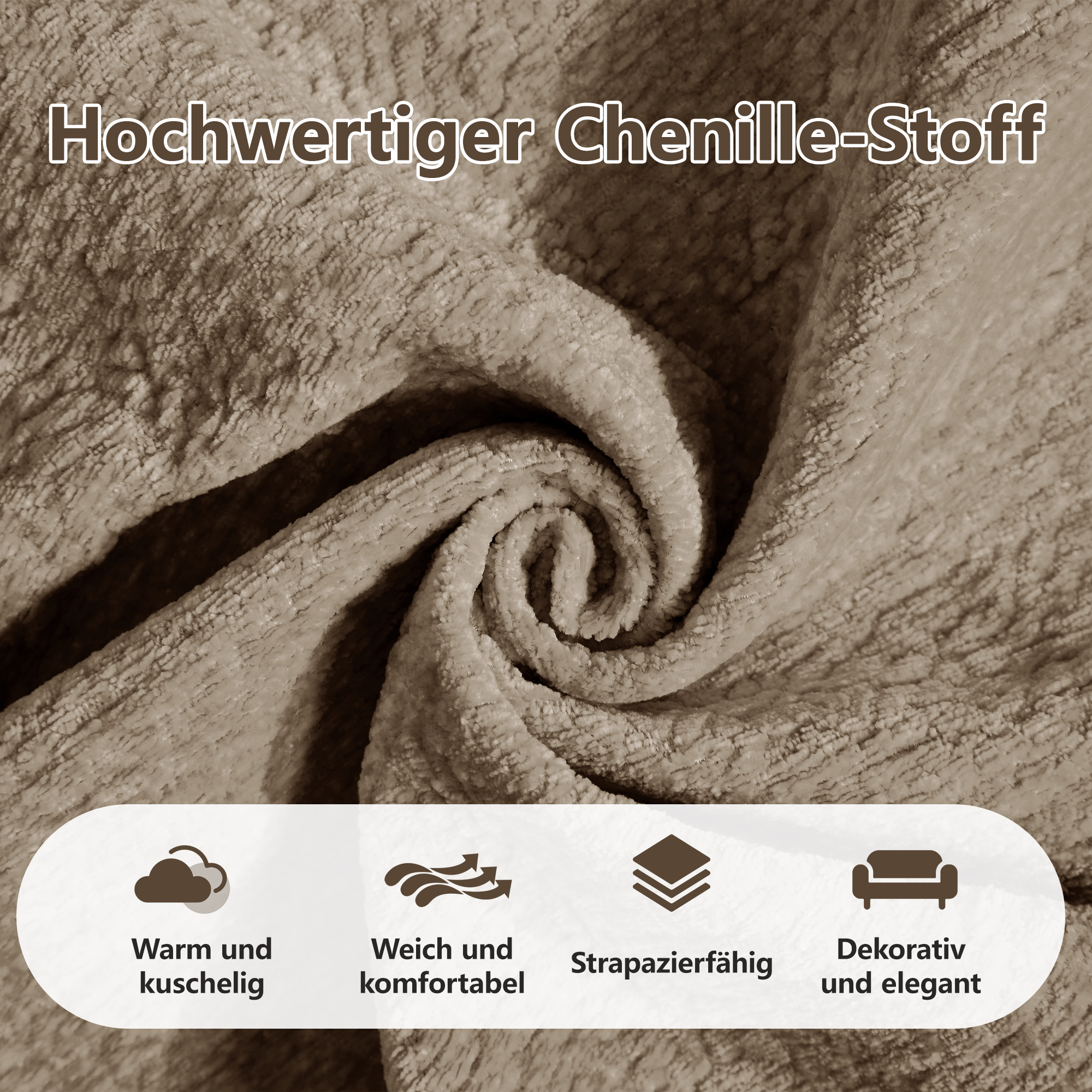 Tissu Chenille Premium