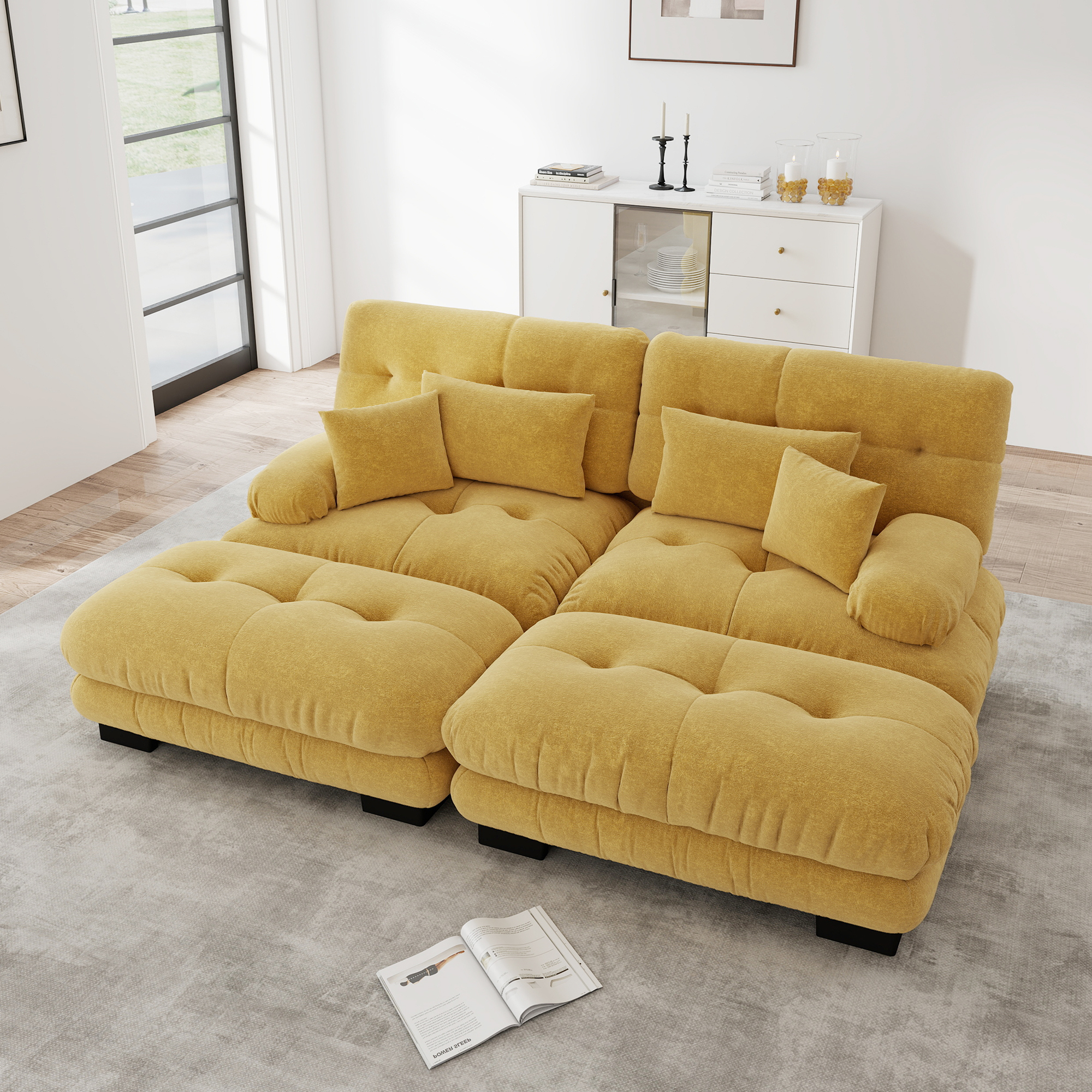 Design Modulaire & Ottomans Inclus