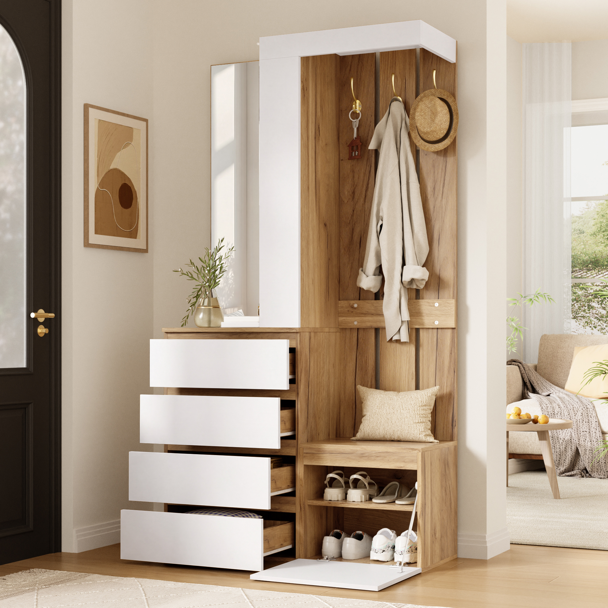 Design lumineux et fonctionnel