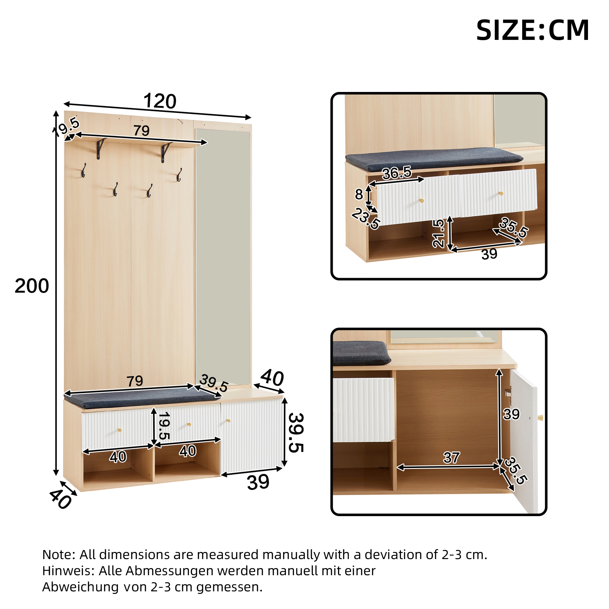 Design et dimensions