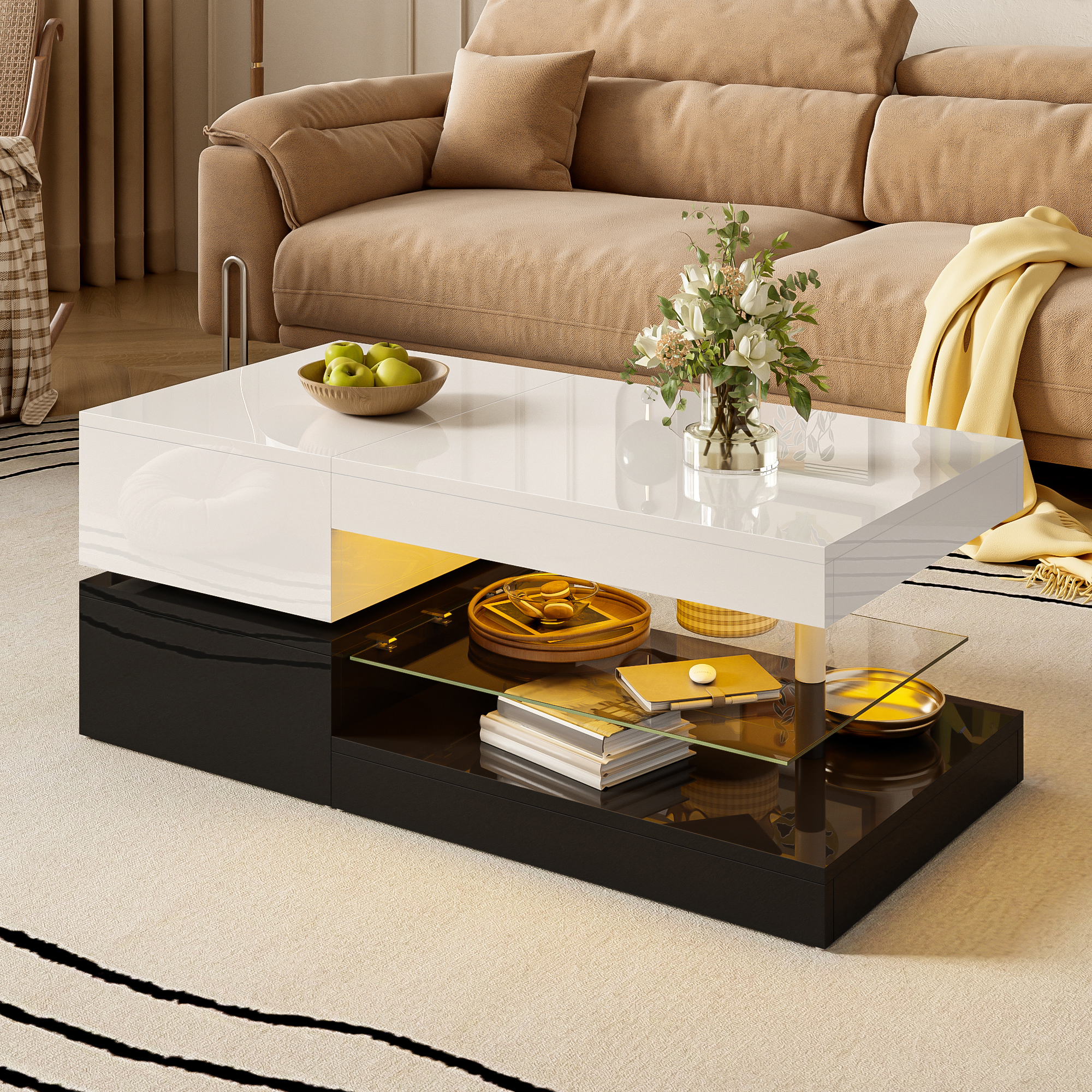 Design contrasté et moderne