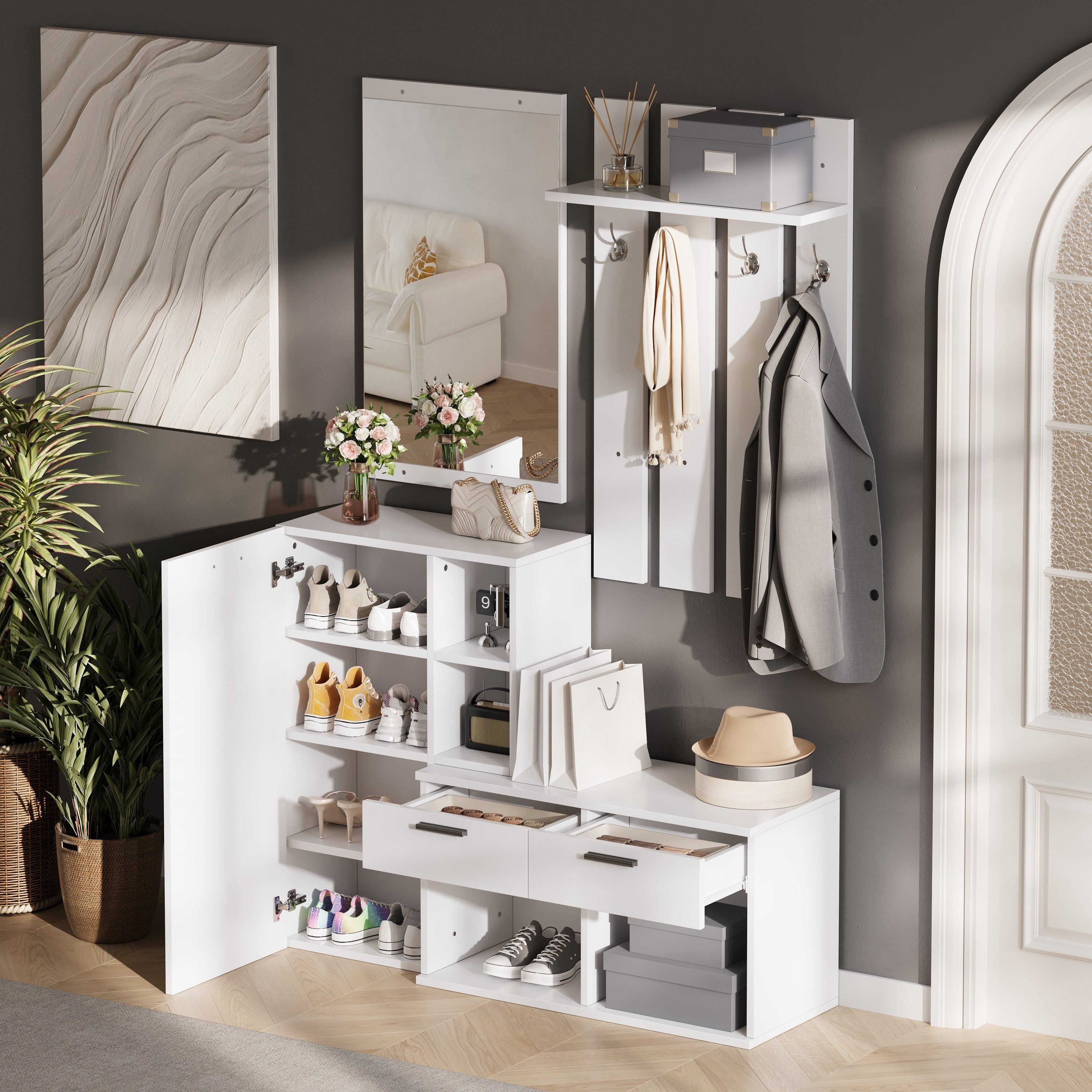 Rangement organisé