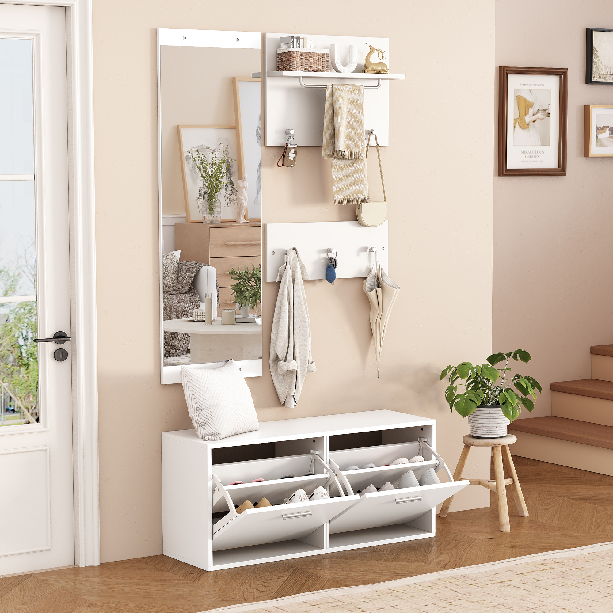 Rangement intelligent et pliable