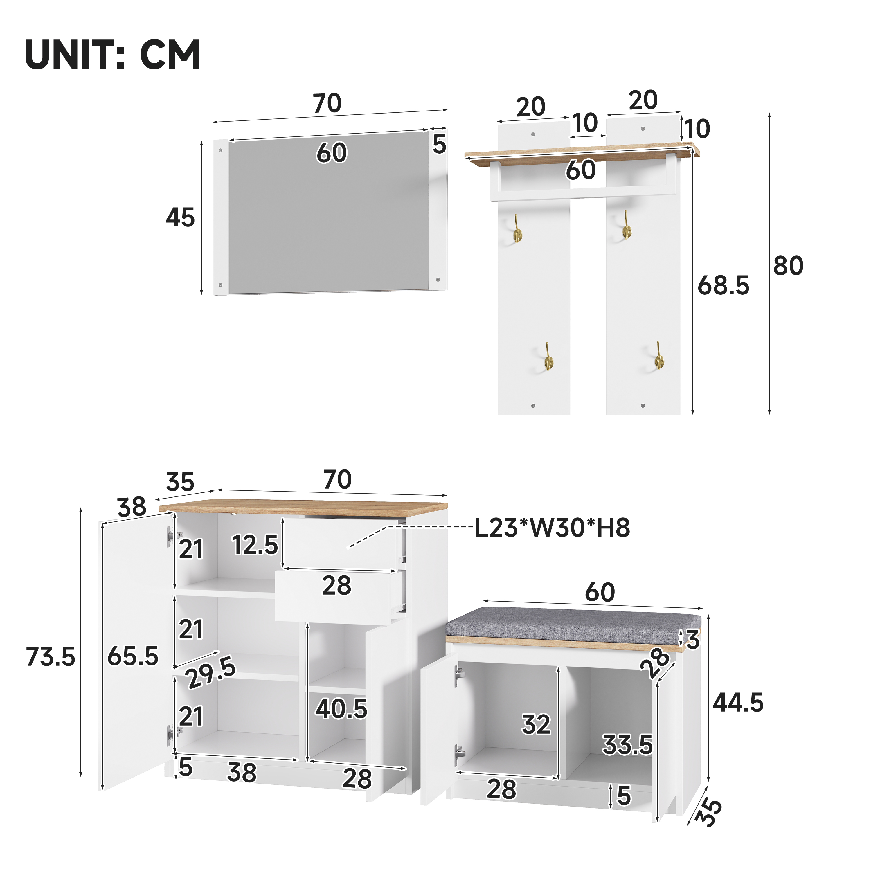 Structure stable et dimensions