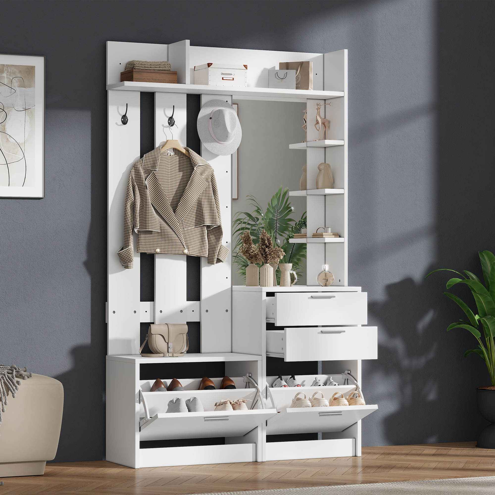 Rangement organisé